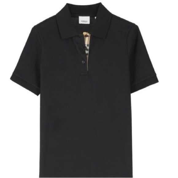 NWT- Women’s Authentic Burberry Polo Shirt Size L - Picture 1 of 10